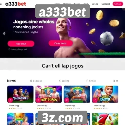 Análise das ofertas de jogos no a333bet